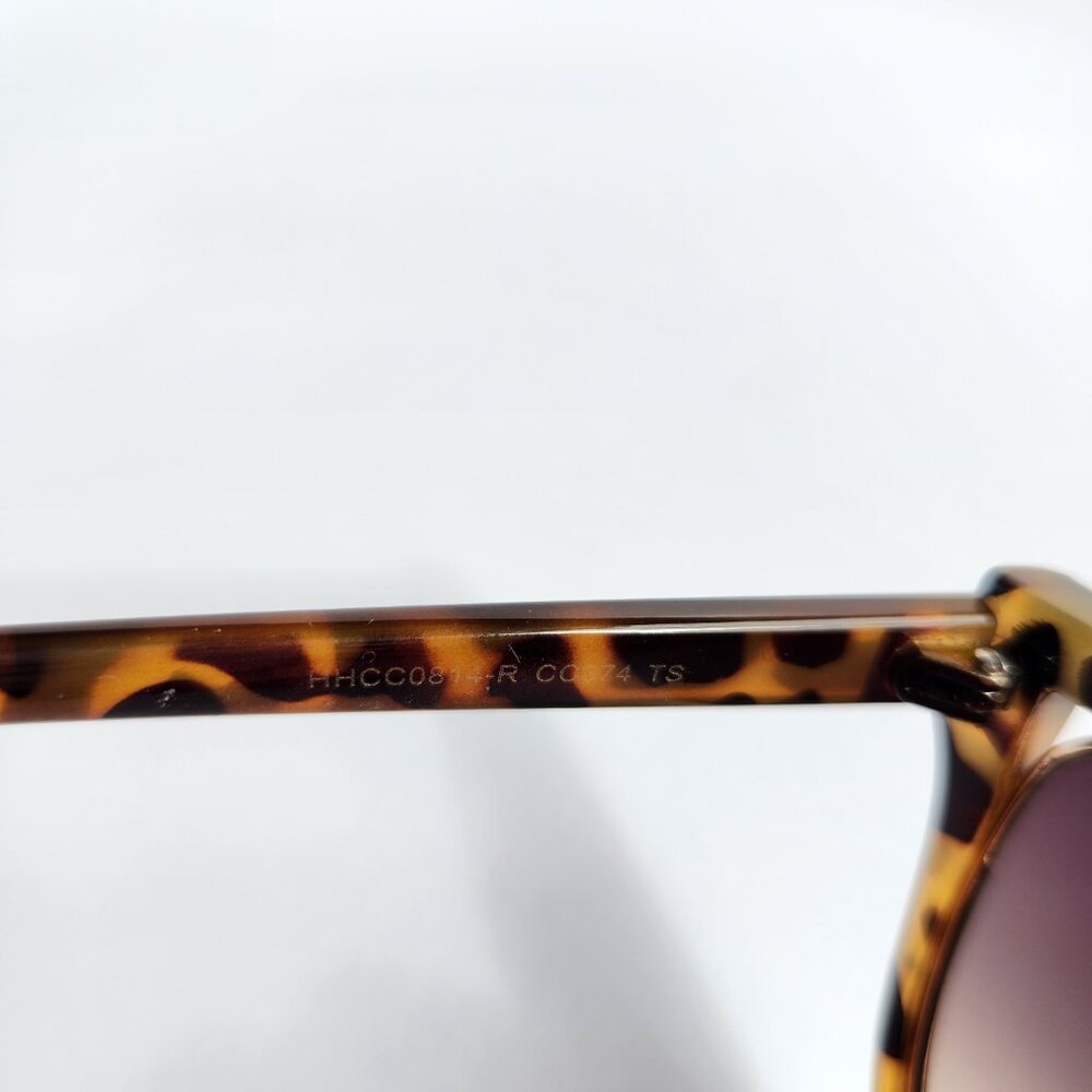 Circus by Sam Edelman Tortoise Shell Cat-Eye Frame Sunglasses Gradient Lenses - Picture 7 of 10